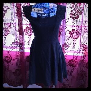 Free people mini textured dress Super Cute Size4